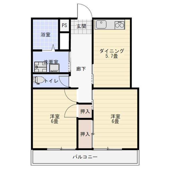 ユニテ井上の内装写真