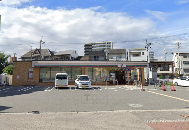 コンビニ　セブンイレブン　大阪木川西淀川通店（コンビニ）まで300m