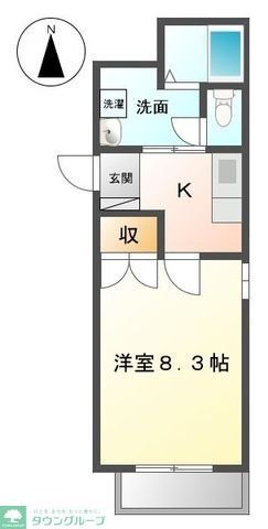 BRINDDLE COURTの間取り写真
