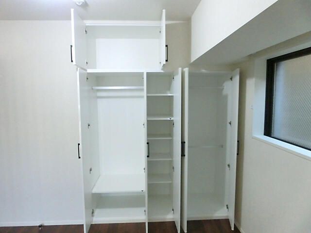 収納　収納のためのスペースです