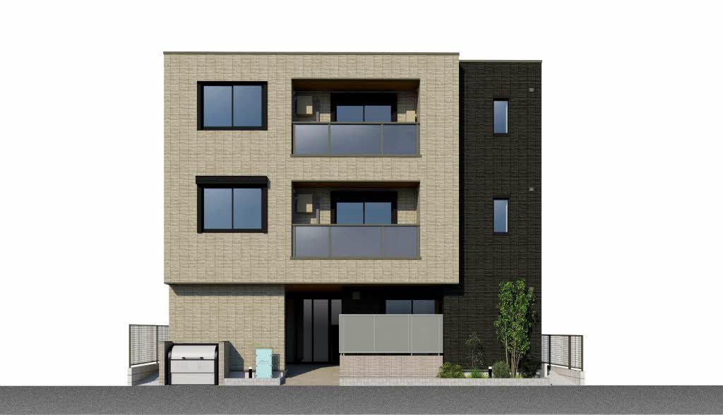 建物外観　完成予想図