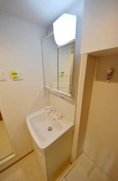 洗面設備　使いやすい独立洗面台☆