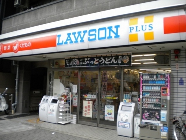 コンビニ　ローソン朝日放送前店（コンビニ）まで121m