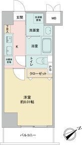 アプリーレ千代田の間取り写真