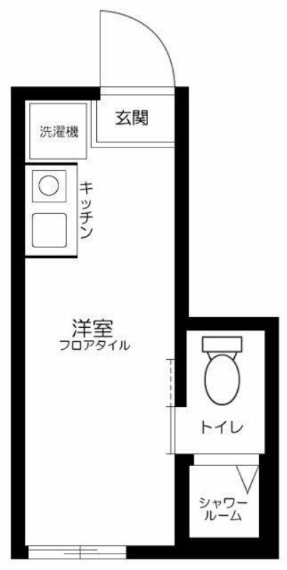 京成本線 京成高砂駅 徒歩13分 2階建 築8年の間取り写真