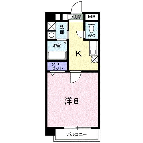 天然館ビルIVの間取り写真