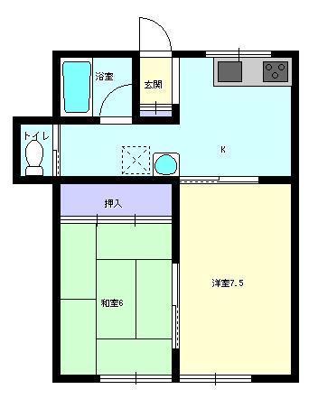 アネシス東町Bの間取り写真