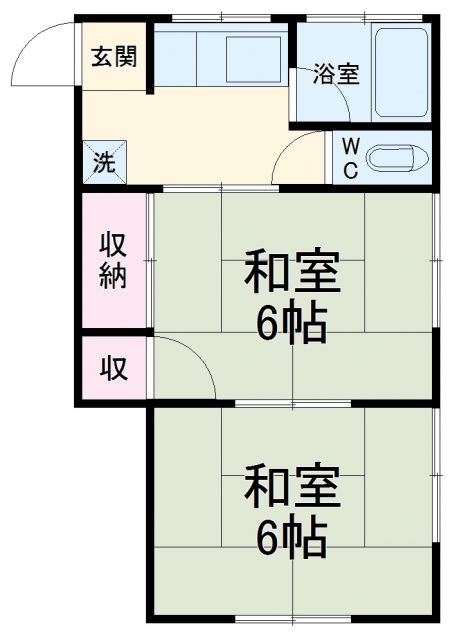 第二戸張荘の間取り写真