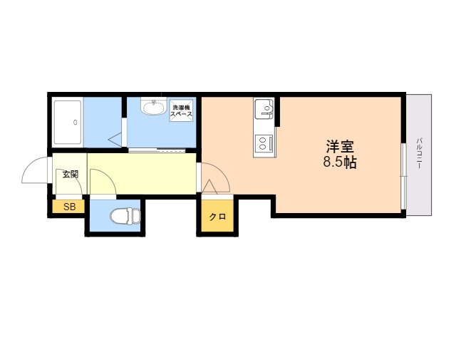 Prevoyance二日市の間取り写真