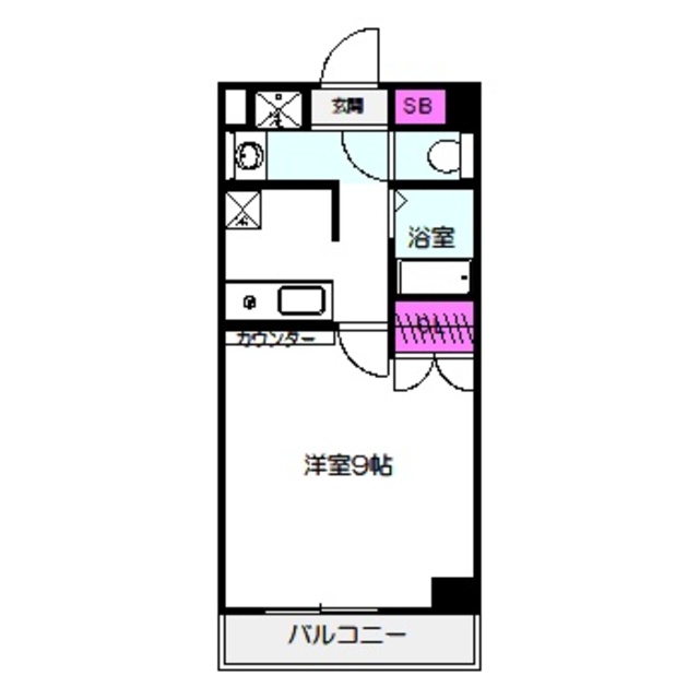 プレアデス東中本の間取り写真