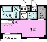 ハッピーアドバンス千住大橋の間取り写真