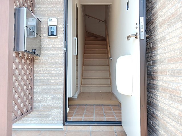 玄関　毎日通る玄関はこちらです