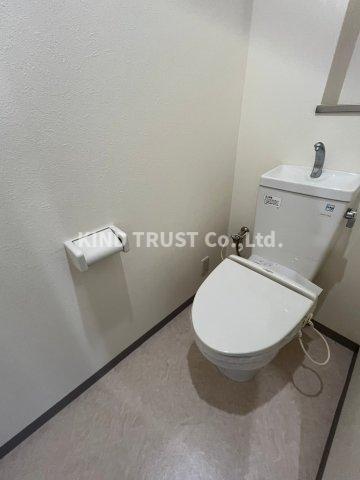 トイレ　ゆったりとした空間のトイレです