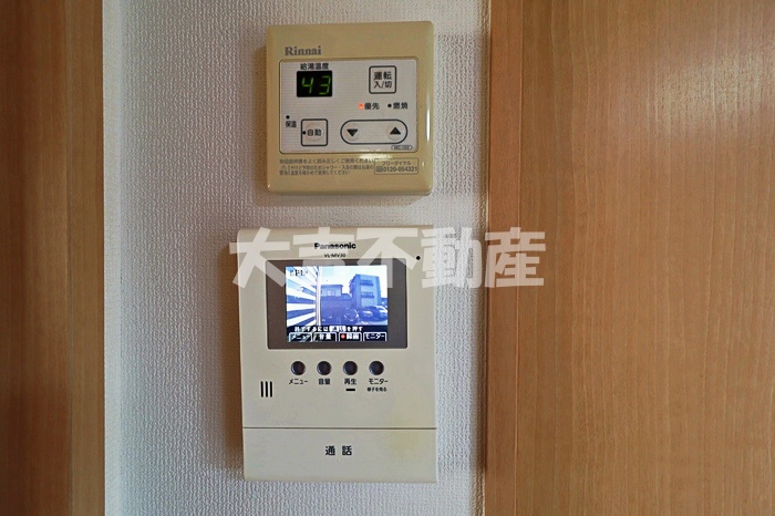 セキュリティ　※別部屋の写真です