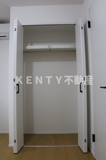 収納　十分な収納スペースがあります