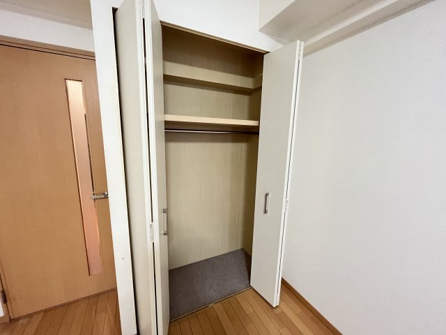 収納　たっぷりとした収納スペースです