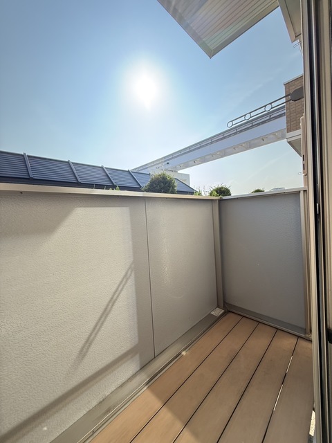 バルコニー　別部屋参考写真です
