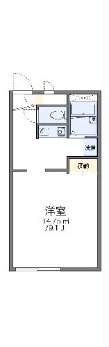 レオパレスあづみのの間取り