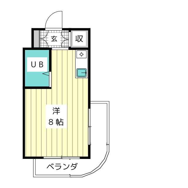 クインハウスの間取り