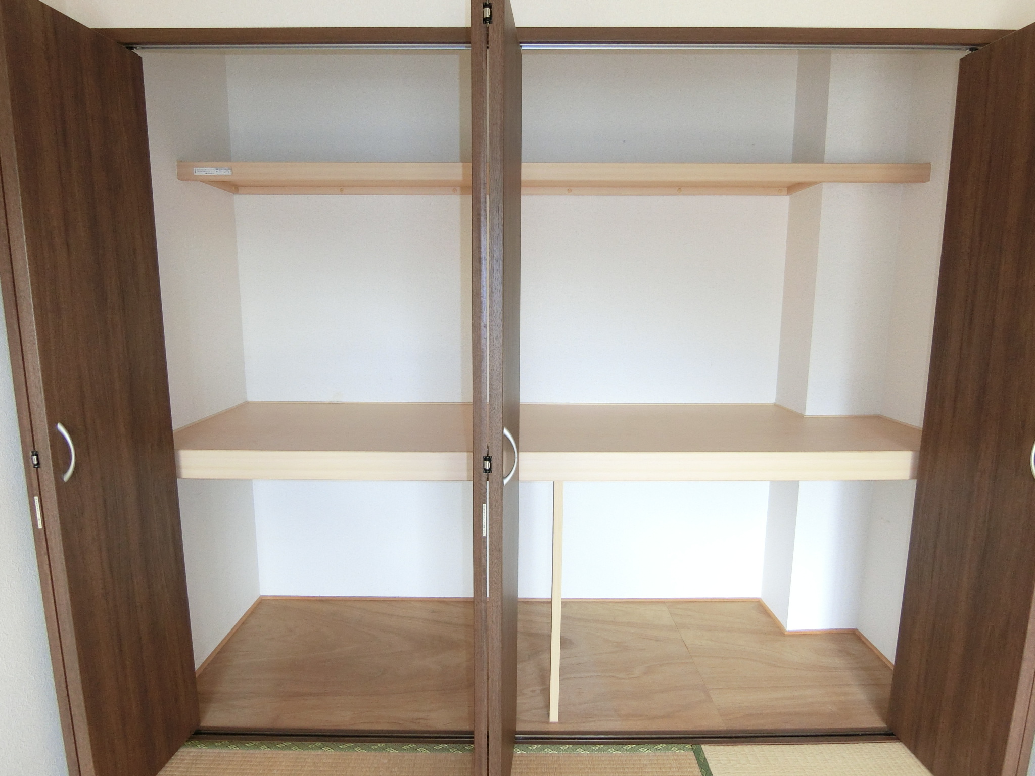 収納　クローゼット広々