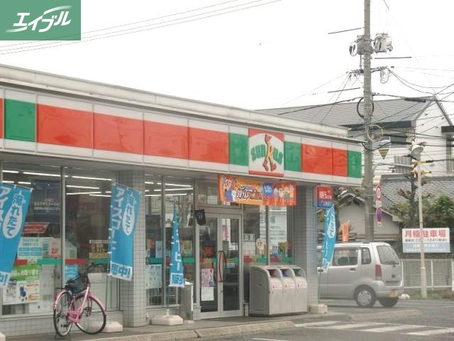 コンビニ　サンクス岡山芳田店（コンビニ）まで396m