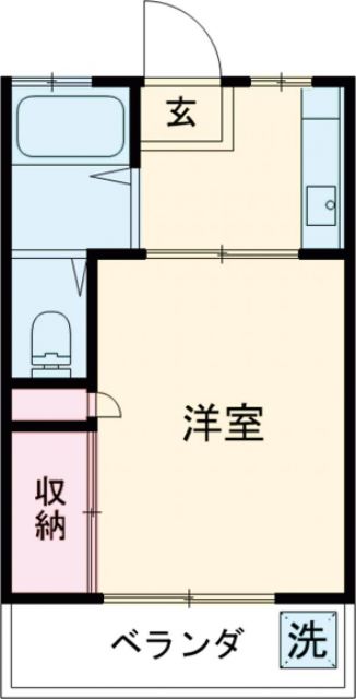神奈川県相模原市緑区町屋２（アパート）の賃貸物件の間取り