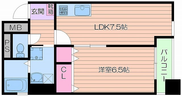 グランド・ソレイユの間取り