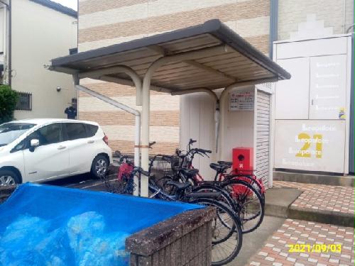 その他共有部分　屋根付き駐輪場