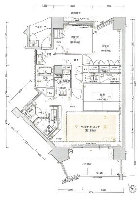 ファインフラッツ　奈良ザ・レジデンスの間取り