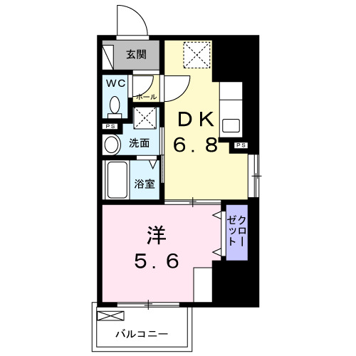 E.ステージ 新御徒町の間取り