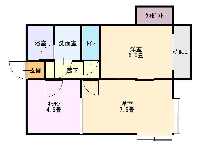 セイザンＮＢの間取り