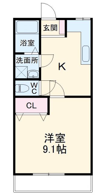 コモドカーサ下小出の間取り