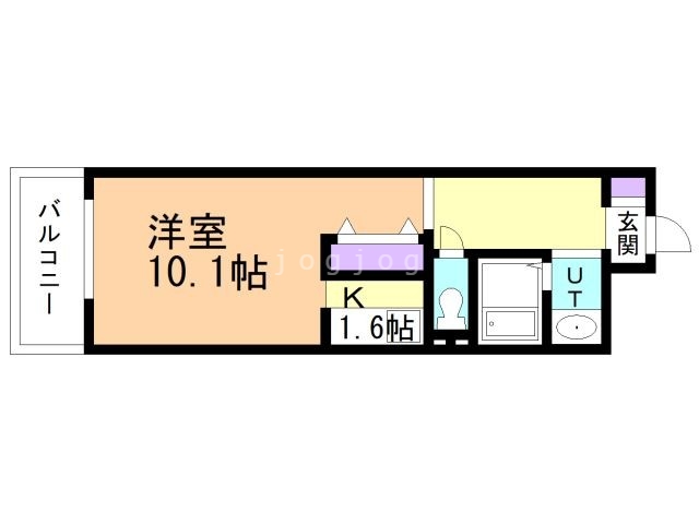 札幌市北区あいの里三条のマンションの間取り