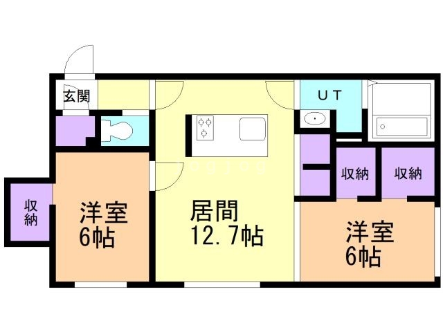 Ｒ－ｆｉｎｏ本郷通の間取り