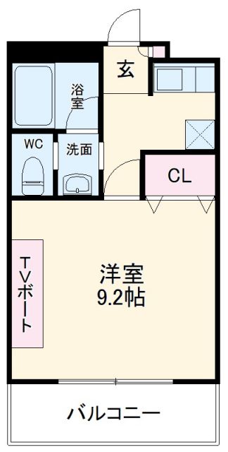 ハイエストＴＫ１の間取り