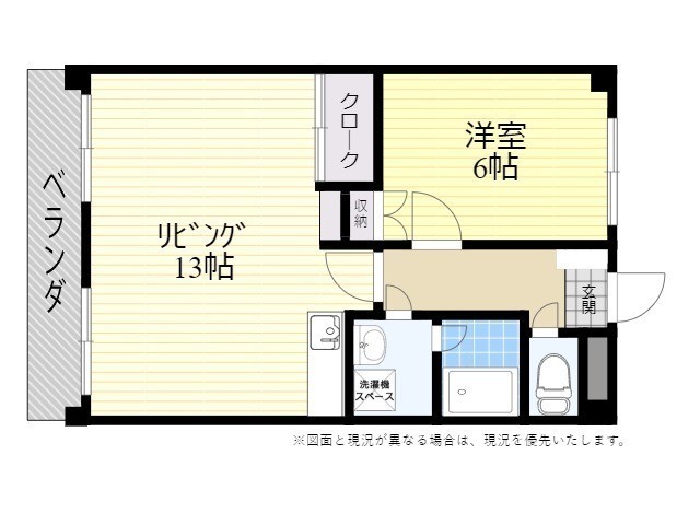 日宝グランディ中島の間取り