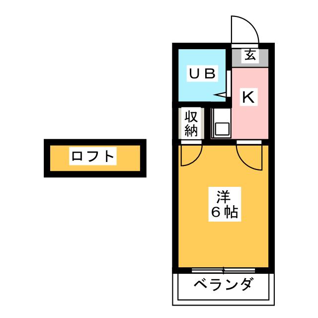 レオパレス打出第２の間取り