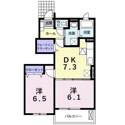 エーデルワイスの間取り