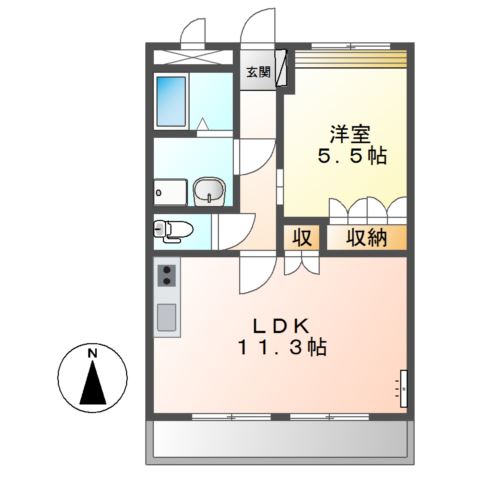 クイーンパレスの間取り