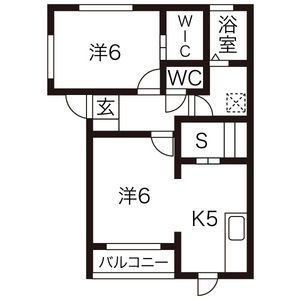 ラ・ヴィータ A棟の間取り