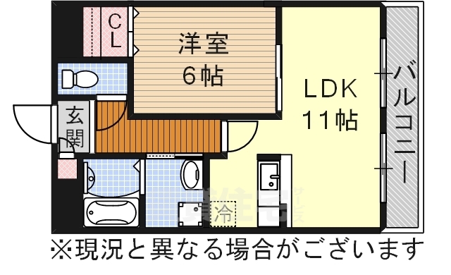 リバーブル檀渓の間取り