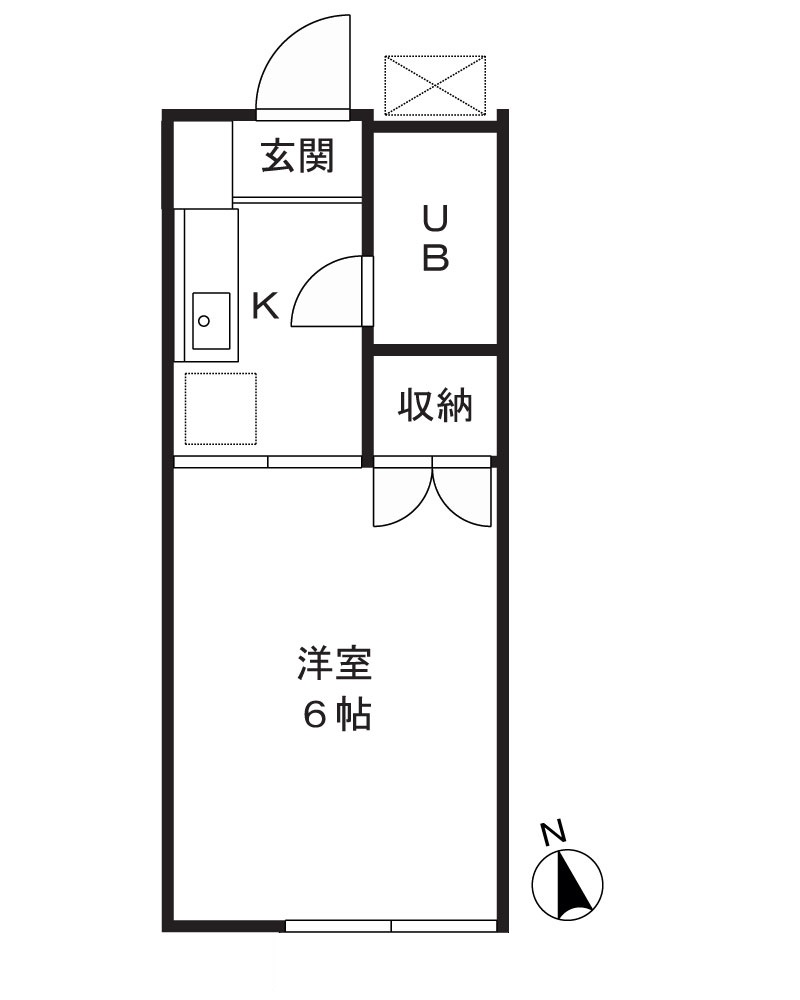 ホームズウエノの間取り