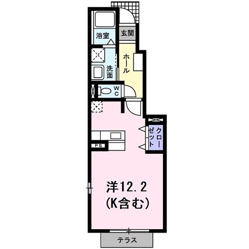 コリネッタ　シンワの間取り