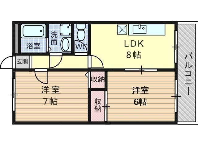 プレミエールクラーテの間取り