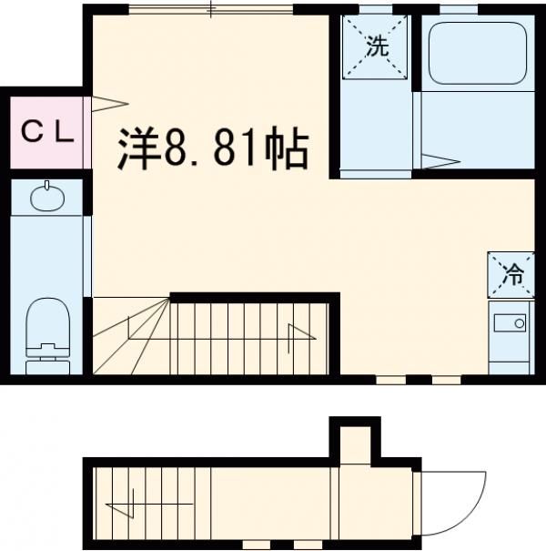 朝日町テラスの間取り