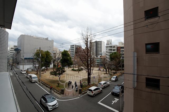 【大阪市西区江戸堀のマンションの眺望】