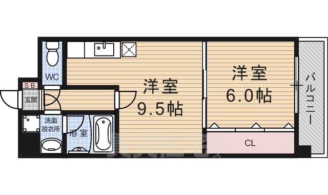 プラネシア星の子三条油小路の間取り