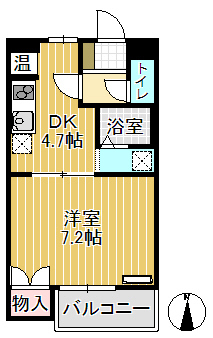 コーポタカオの間取り