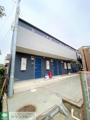 藤沢市湘南台のアパートの建物外観