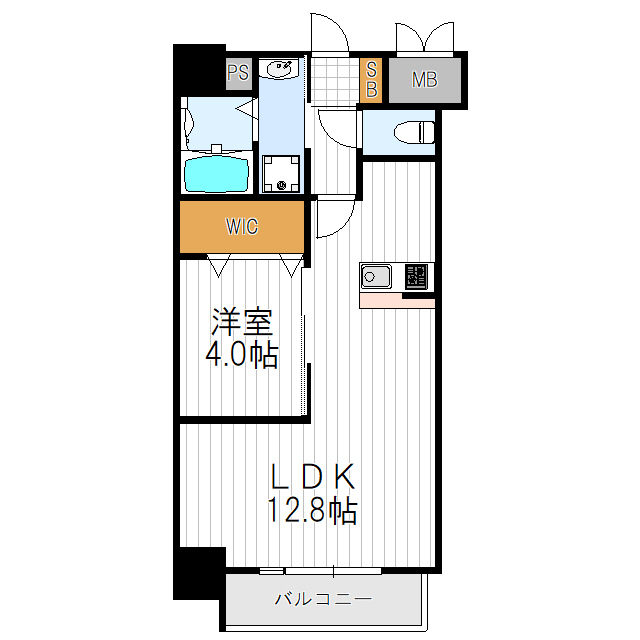 仮）天王寺区烏ヶ辻共同住宅の間取り